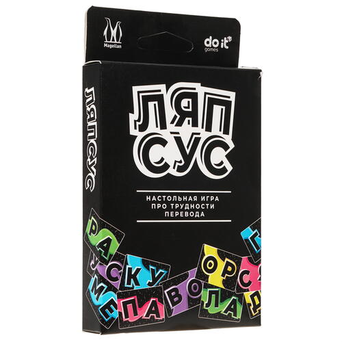 Купить Игра настольная "Ляпсус"  5459274. Характеристики, отзывы и цены в Донецке