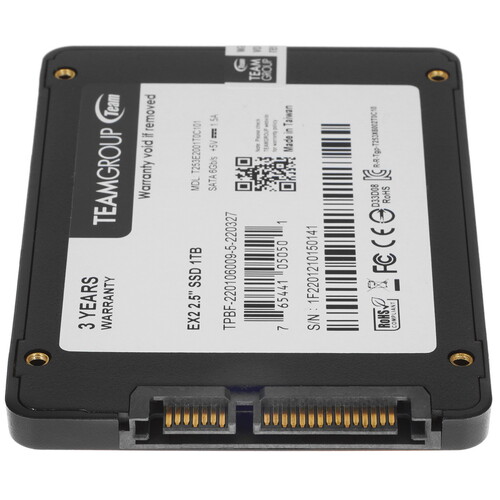 Купить 1000 ГБ 2.5" SATA накопитель TEAMGROUP EX2 [T253E2001T0C101]  4738334. Характеристики, отзывы и цены в Донецке