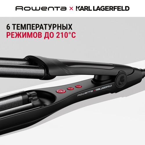 Купить Щипцы для завивки волос ROWENTA Karl Lagerfeld CF471LF0  5604241. Характеристики, отзывы и цены в Донецке