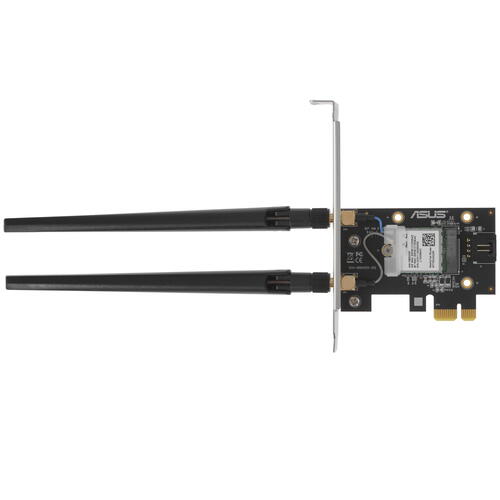 Купить Wi-Fi адаптер + Bluetooth ASUS PCE-AXE5400  5098286. Характеристики, отзывы и цены в Донецке