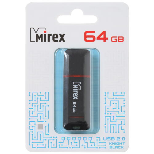 Купить Память USB Flash 64 ГБ Mirex Knight [13600-FMUKNT64]  4867947. Характеристики, отзывы и цены в Донецке
