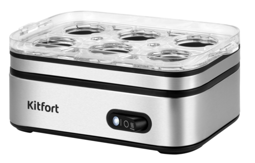 Купить Яйцеварка Kitfort КТ-6957 серебристый  9272042. Характеристики, отзывы и цены в Донецке