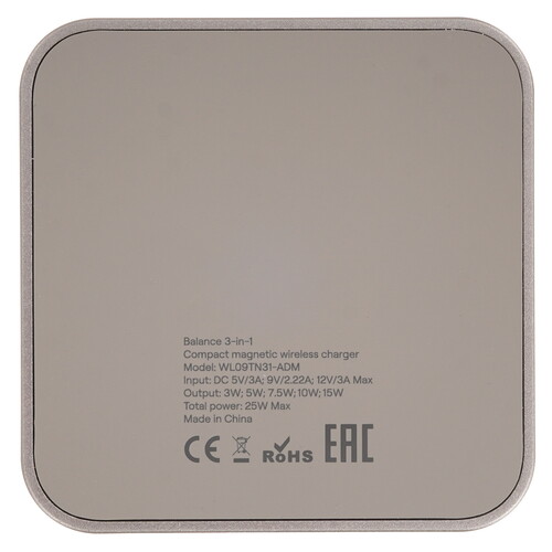 Купить Беспроводное зарядное устройство uBear Balance 3-in-1 бежевый  9240479. Характеристики, отзывы и цены в Донецке