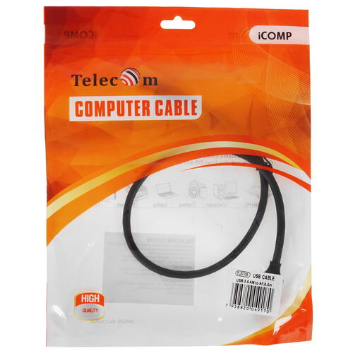 Купить Кабель Telecom USB 3.2 Gen 1 Type-A - USB 3.2 Gen 1 Type-A  5343289. Характеристики, отзывы и цены в Донецке