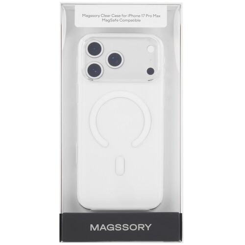 Купить Накладка  Magssory для Apple iPhone 17 Pro Max прозрачный  5641036. Характеристики, отзывы и цены в Донецке