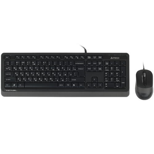 Купить Клавиатура+мышь  проводная  A4Tech Fstyler F1010 черный  1395904. Характеристики, отзывы и цены в Донецке