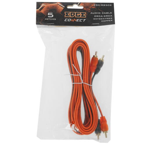Купить Кабель   EDGE RCA x2 - RCA x2 черный  5366956. Характеристики, отзывы и цены в Донецке