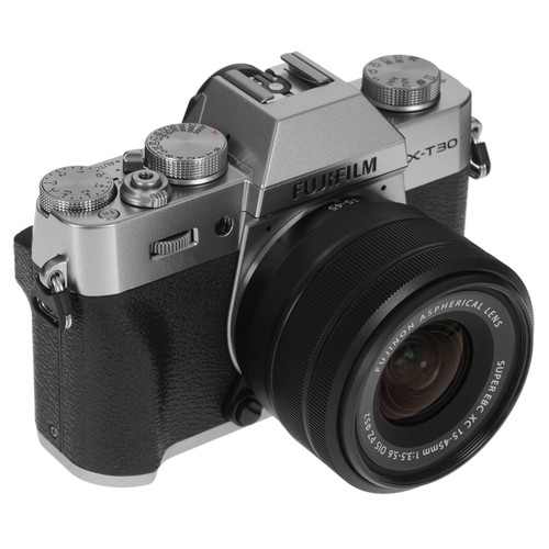 Купить Беззеркальный фотоаппарат Fujifilm X-T30 II Kit 15-45mm серебристый  5065576. Характеристики, отзывы и цены в Донецке