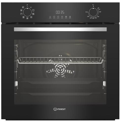 Купить Электрический духовой шкаф Indesit IFE 4841 J BL черный  9987781. Характеристики, отзывы и цены в Донецке