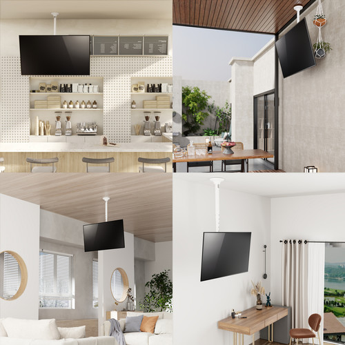 Купить Кронштейн для ТВ UNITEKI SNM4146W белый  9298839. Характеристики, отзывы и цены в Донецке