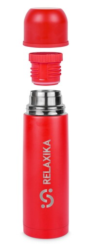 Купить Термос Relaxika 101 R101.1000.7 красный  9194347. Характеристики, отзывы и цены в Донецке