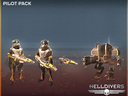 Купить Дополнение для игры HELLDIVERS Pilot Pack (Steam)  5484319. Характеристики, отзывы и цены в Донецке