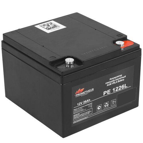 Купить Аккумуляторная батарея для ИБП Prometheus Energy PE 1226L  9213608. Характеристики, отзывы и цены в Донецке