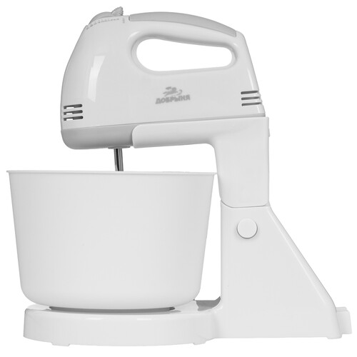 Купить Миксер Добрыня DO-2323 белый  5071290. Характеристики, отзывы и цены в Донецке