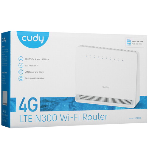 Купить Роутер Cudy LT400E  5632326. Характеристики, отзывы и цены в Донецке