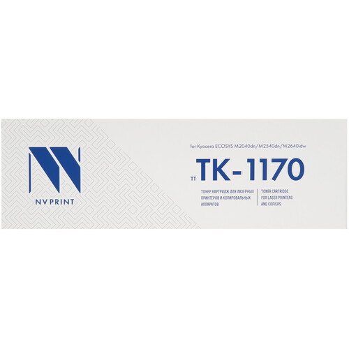 Купить Картридж лазерный NV Print TK-1170 черный, с чипом  5479595. Характеристики, отзывы и цены в Донецке