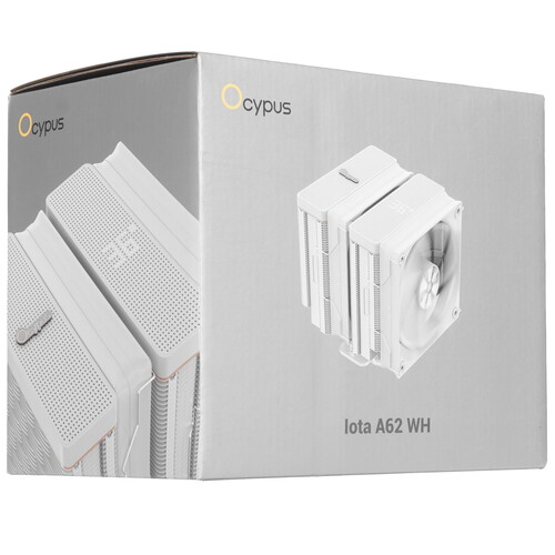 Купить Кулер для процессора Ocypus Iota A62 WH  5490752. Характеристики, отзывы и цены в Донецке