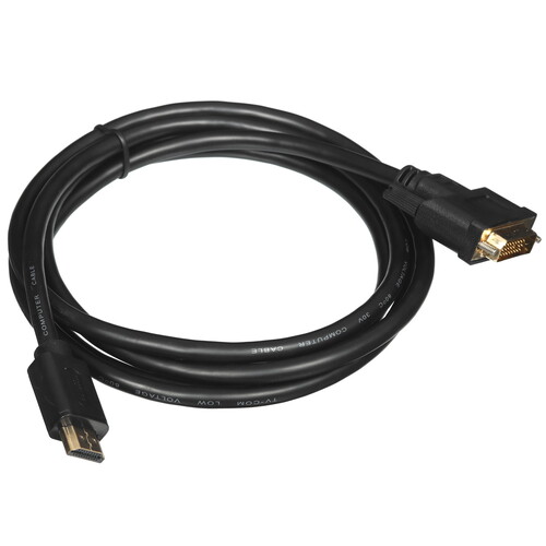 Купить Кабель однонаправленный TV-COM HDMI - DVI-D, 2 м  5471629. Характеристики, отзывы и цены в Донецке