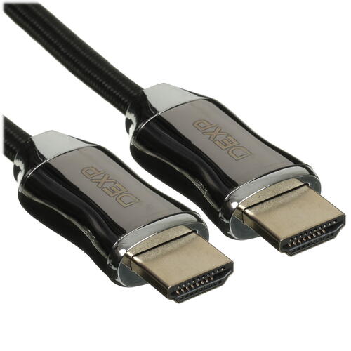 Купить Кабель  DEXP HDMI - HDMI, 3 м  1252069. Характеристики, отзывы и цены в Донецке