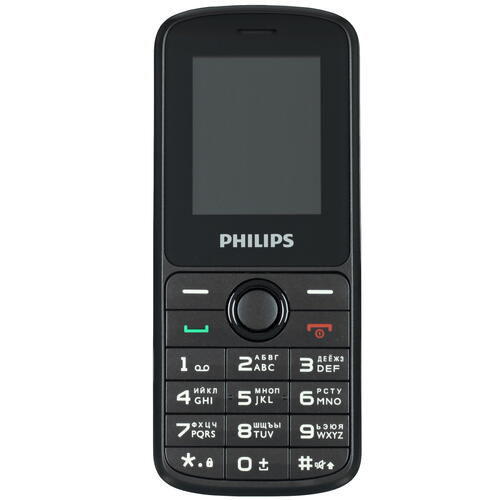 Купить Сотовый телефон Philips Xenium E2101 черный  5079277. Характеристики, отзывы и цены в Донецке