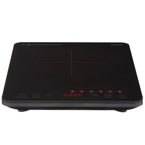 Купить Плита компактная электрическая DEXP IRC-2001 Slim черный  9234002. Характеристики, отзывы и цены в Донецке