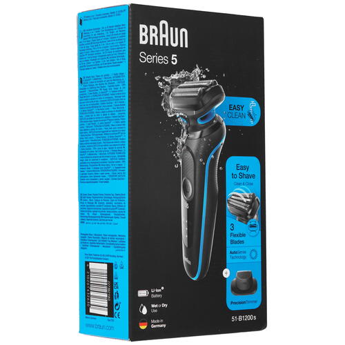 Купить Электробритва Braun S5 51-B1200S  9017554. Характеристики, отзывы и цены в Донецке