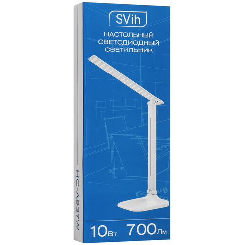 Купить Настольный светильник SVih HC-A937W белый  9241547. Характеристики, отзывы и цены в Донецке