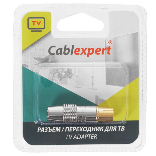 Купить Антенный разъем Cablexpert TV  5452593. Характеристики, отзывы и цены в Донецке
