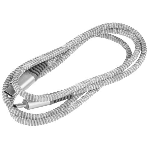 Купить Кабель круглый AIRLINE USB Type-C - USB Type-C серебристый 1 м  9177688. Характеристики, отзывы и цены в Донецке