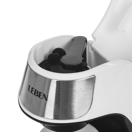 Купить Кофеварка капельная LEBEN 286-038 белый  9237206. Характеристики, отзывы и цены в Донецке