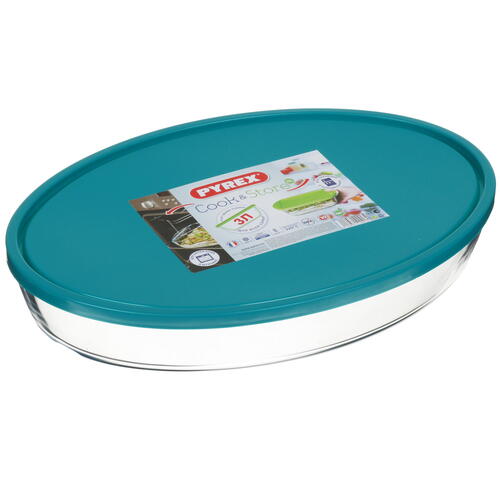 Купить Форма для выпекания Pyrex Cook&Store 346P002G зеленый, прозрачный  5410072. Характеристики, отзывы и цены в Донецке