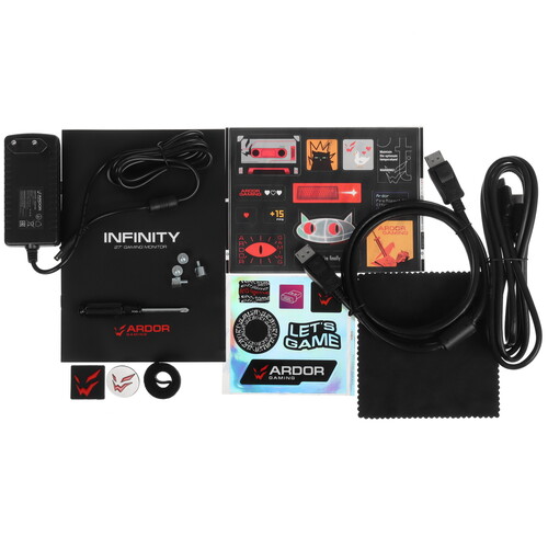 Купить 27" Монитор ARDOR GAMING INFINITY AF27H1 черный  9213519. Характеристики, отзывы и цены в Донецке