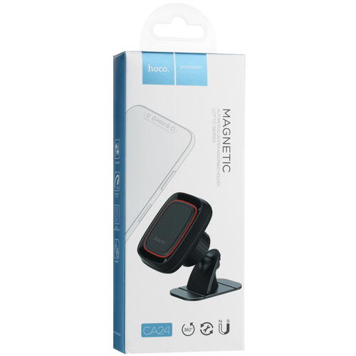 Купить Держатель автомобильный Hoco CA24 Lotto черный  5350977. Характеристики, отзывы и цены в Донецке