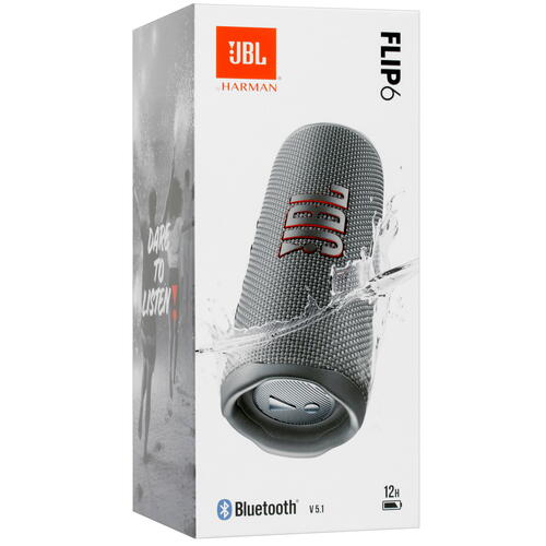 Купить Портативная колонка JBL Flip 6, серый  5054663. Характеристики, отзывы и цены в Донецке