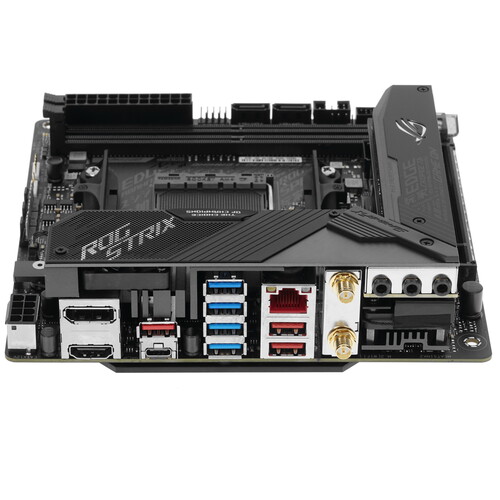 Купить Материнская плата ASUS ROG STRIX X570-I GAMING  1614800. Характеристики, отзывы и цены в Донецке