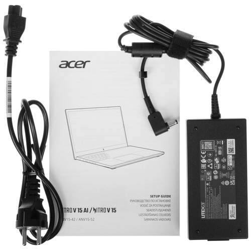 Купить 15.6" Ноутбук Acer Nitro V 15 ANV15-52-56DS черный  5624715. Характеристики, отзывы и цены в Донецке