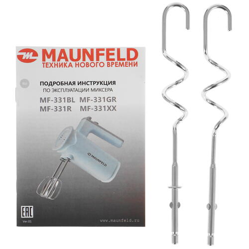 Купить Миксер MAUNFELD MF-331 GR зеленый  5366012. Характеристики, отзывы и цены в Донецке