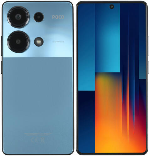 Купить 6.67" Смартфон POCO M6 Pro 512 ГБ голубой  5441647. Характеристики, отзывы и цены в Донецке