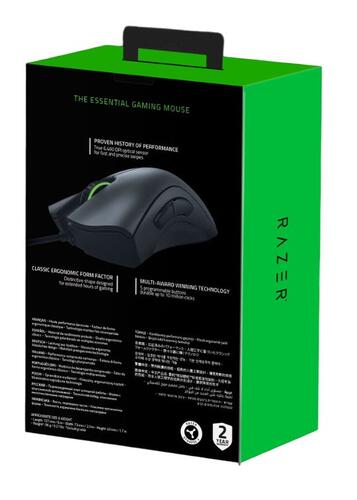 Купить Мышь проводная Razer DeathAdder Essential  5078589. Характеристики, отзывы и цены в Донецке