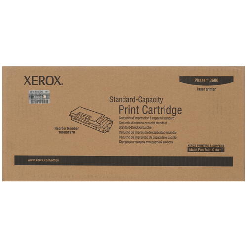 Купить Картридж лазерный Xerox 106R01370 черный  7949383. Характеристики, отзывы и цены в Донецке