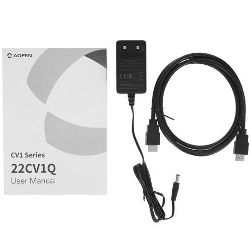 Купить 21.5" Монитор AOpen 22CV1QH3bi черный  5615089. Характеристики, отзывы и цены в Донецке