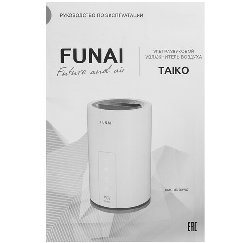 Купить Увлажнитель воздуха FUNAI TAIKO USH-TKE7251WC  5349987. Характеристики, отзывы и цены в Донецке