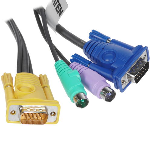 Купить Кабель для KVM ATEN 2L-5202P  0300441. Характеристики, отзывы и цены в Донецке