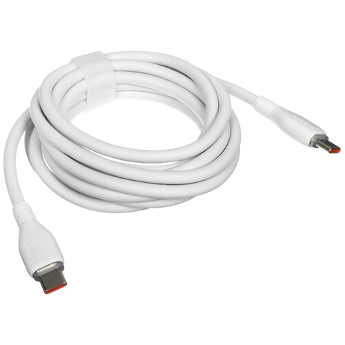 Купить Кабель круглый Baseus USB Type-C - USB Type-C белый 2 м  9260757. Характеристики, отзывы и цены в Донецке
