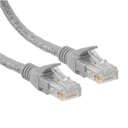 Купить Патч-корд ExeGate UTP-RJ45-RJ45-C6-CU-2M-GY  8188425. Характеристики, отзывы и цены в Донецке