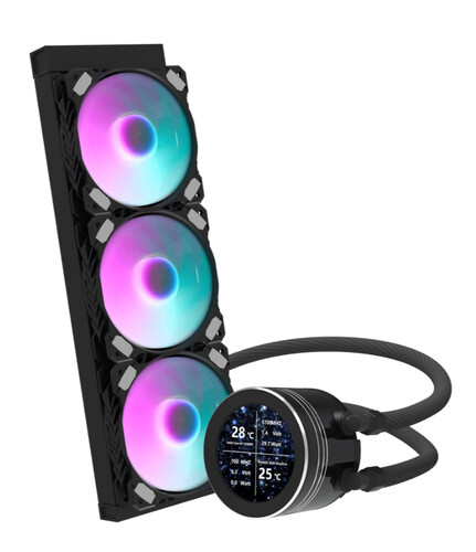 Купить Система охлаждения DarkFlash DN360S черная  5616793. Характеристики, отзывы и цены в Донецке