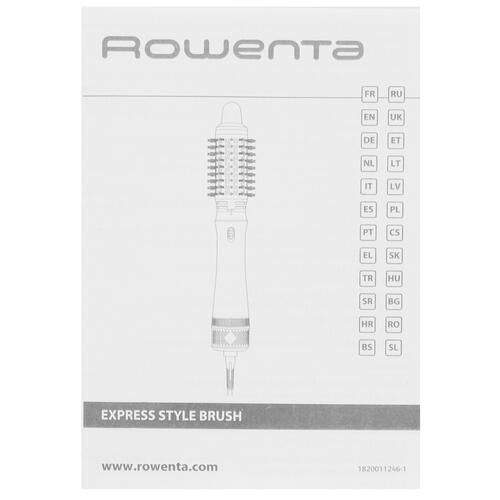 Купить Фен-щетка Rowenta Express Style CF6330F0 черный  9084942. Характеристики, отзывы и цены в Донецке