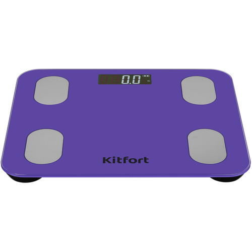 Купить Весы Kitfort КТ-827 фиолетовый  9101840. Характеристики, отзывы и цены в Донецке