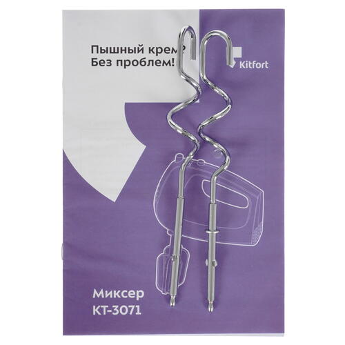 Купить Миксер Kitfort KT-3071-1 белый  5349992. Характеристики, отзывы и цены в Донецке