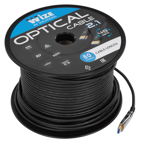 Купить Кабель однонаправленный Wize HDMI - HDMI, 80 м  9197560. Характеристики, отзывы и цены в Донецке